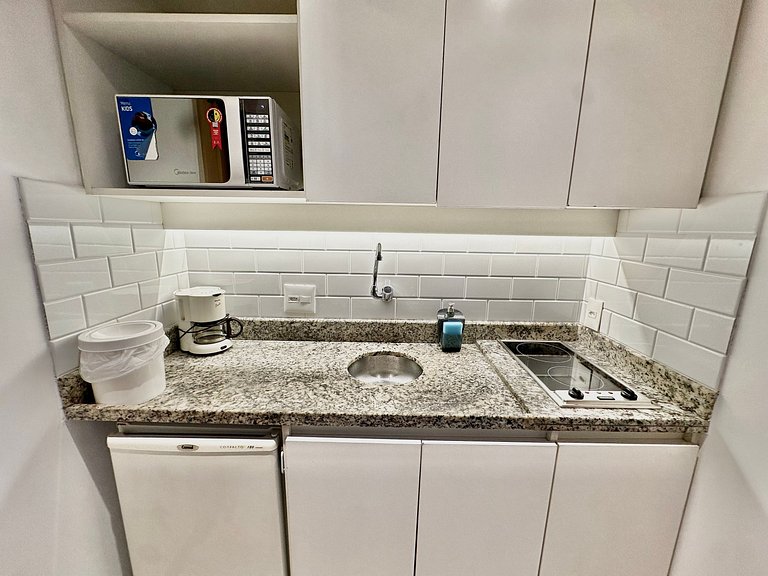 Flat Moderno Nações Unidas c/ Limpeza Diária